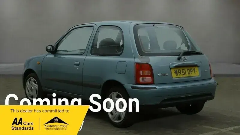 Used Nissan Micra SE 60 HP (44 kW) 2001 Green Hatchback