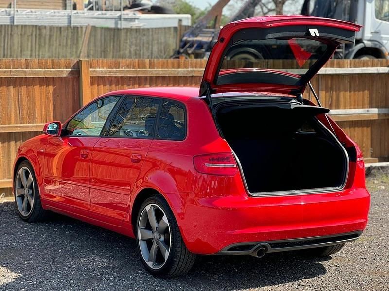 Used Audi A3 Black Edition 2011 Red Hatchback