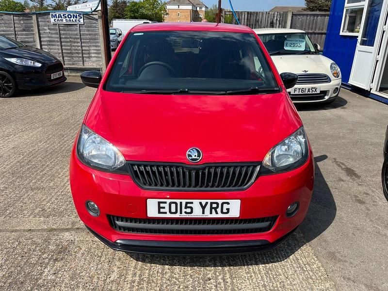 Gebraucht Skoda Citigo Monte Carlo 2015 Rot Kleinwagen