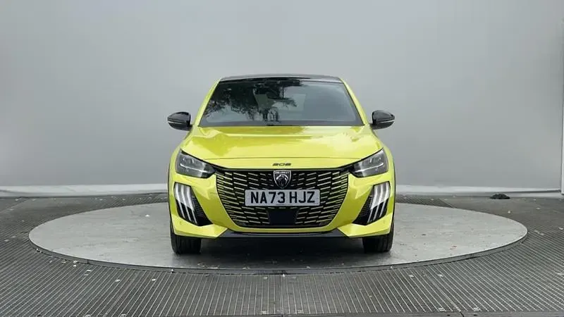 Used Peugeot e-208 GTi 114 kW (156 HP) 2024 Yellow Hatchback