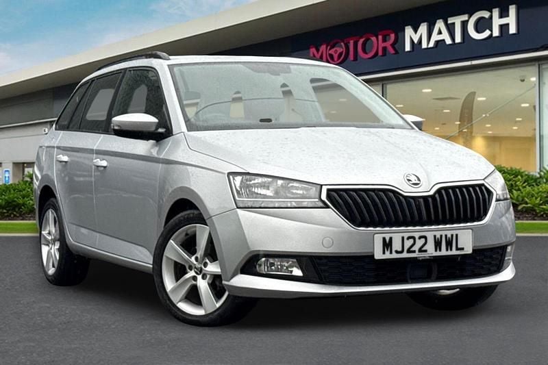 Silver Used 2022 Skoda Fabia SE L Estate | £13,930 (Fair price) - Image 1/4