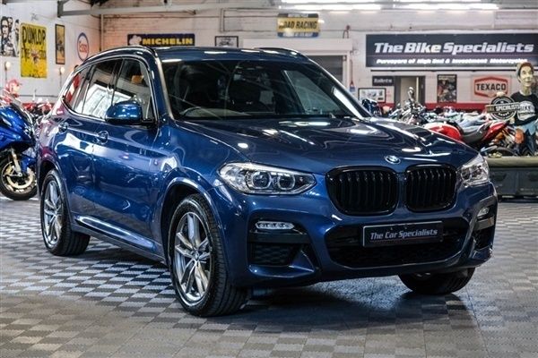 Phytonic blue Used 2019 BMW X3 M Sport SUV | £23,480 (Good price) - Image 1/1