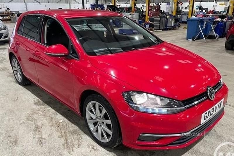 Red Used 2019 VW Golf VII GT Hatchback | £11,990 (Fair price) - Image 1/1