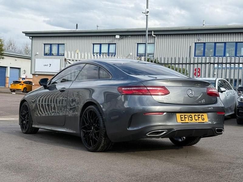 Used Mercedes E220 AMG line 194 HP (142 kW) 2019 Grey Coupe