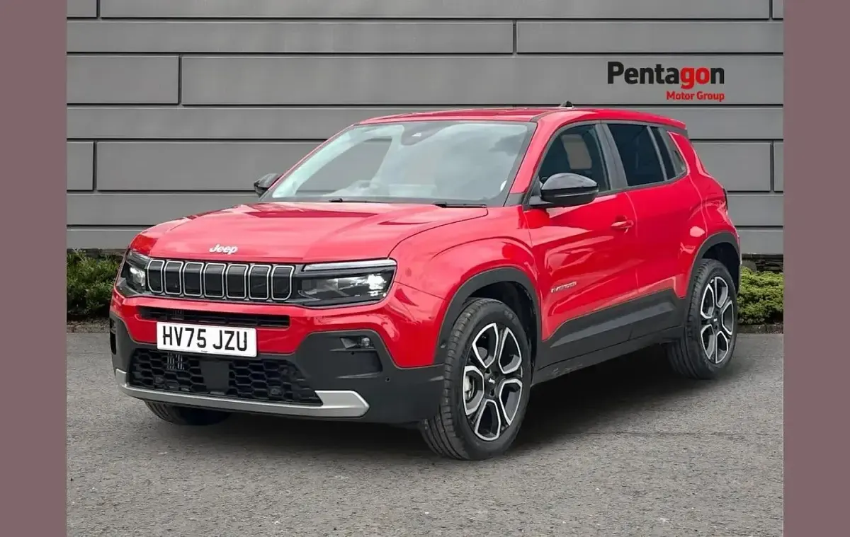 New Jeep Avenger Summit 100 HP (73 kW) 2026 Red SUV