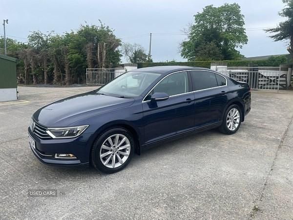 Used VW Passat Business 2017 Blue Sedan