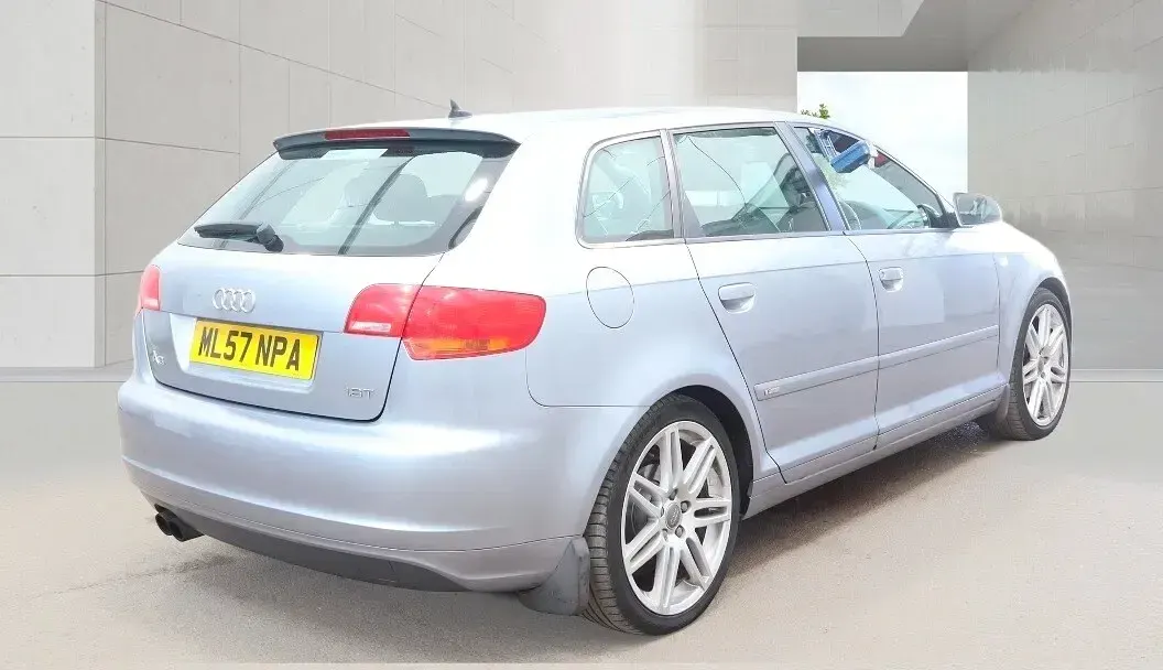 Used Audi A3 S-Line 160 HP (117 kW) 2007 Silver Hatchback