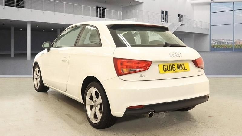 Used Audi A1 Sport 116 HP (85 kW) 2016 Ibis white Hatchback