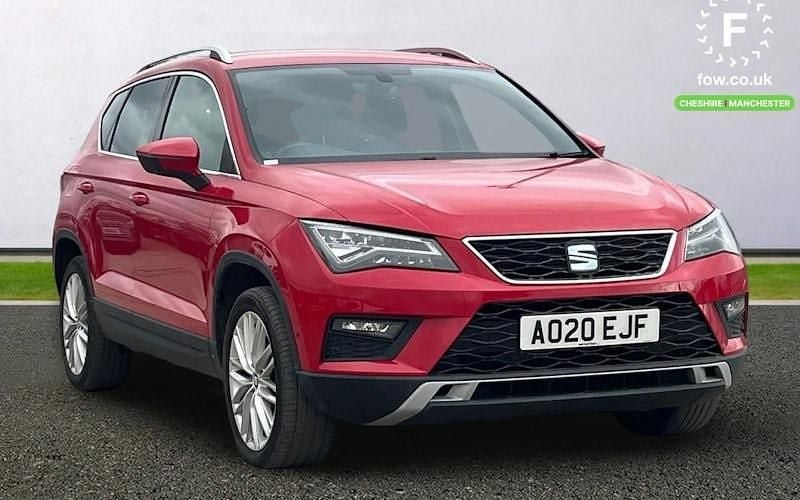 Used Seat Ateca XCELLENCE 116 HP (85 kW) 2020 Red SUV