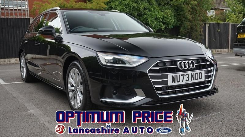 Black Used 2023 Audi A4 Sport Estate | £25,495 (Fair price) - Image 1/4