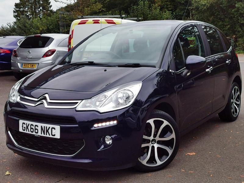 Used Citroën C3 Platinum 2017 Blue Hatchback