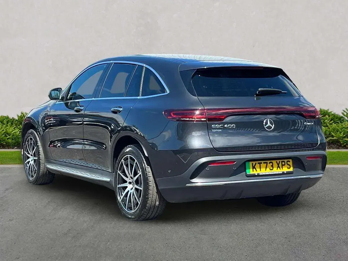 Used Mercedes EQC400 AMG line 300 kW (408 HP) 2023 Grey SUV