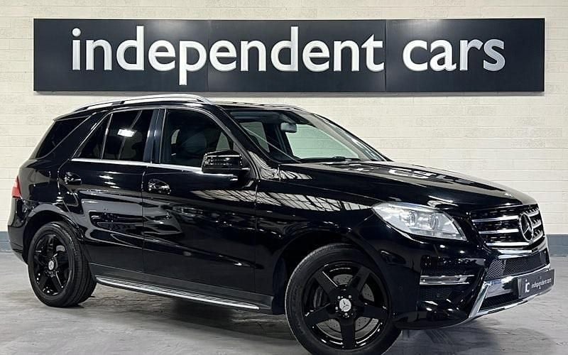 Black Used 2014 Mercedes ML350 AMG SUV | £11,995 (Fair price) - Image 1/4