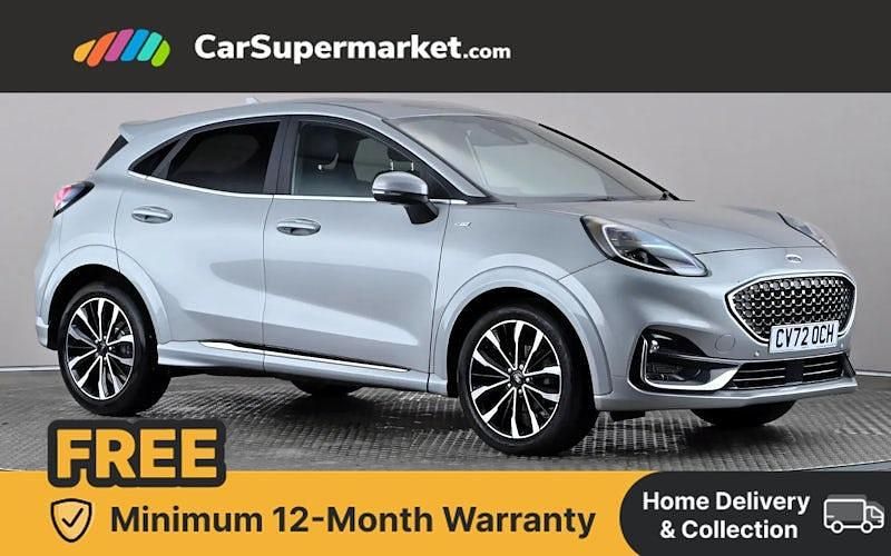 Silver Used 2022 Ford Puma ST-Line Hatchback | £16,197 - Image 1/4