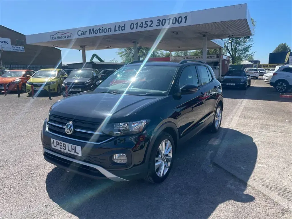 Used VW T-Cross SE 115 HP (84 kW) 2020 Black SUV