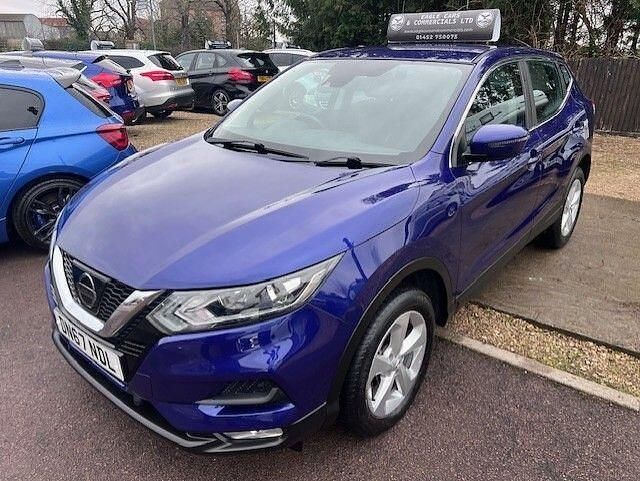 Used Nissan Qashqai Acenta 2017 Blue SUV