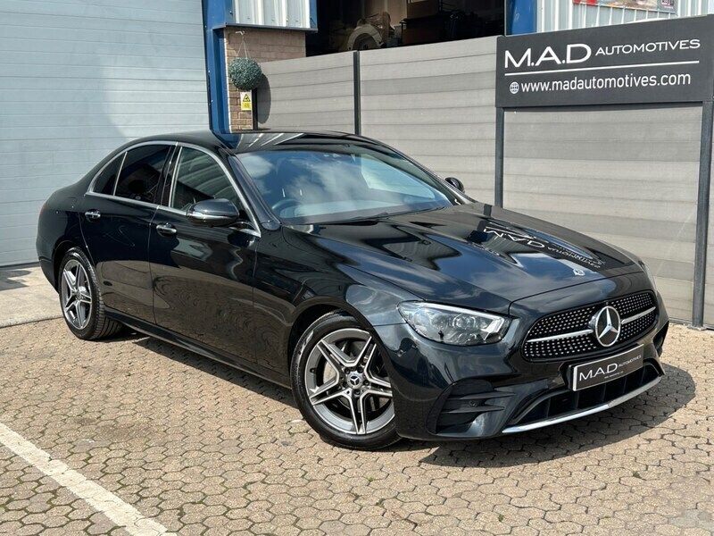Black Used 2020 Mercedes E220 AMG Line Premium Sedan | £25,995 (Expensive) - Image 1/4