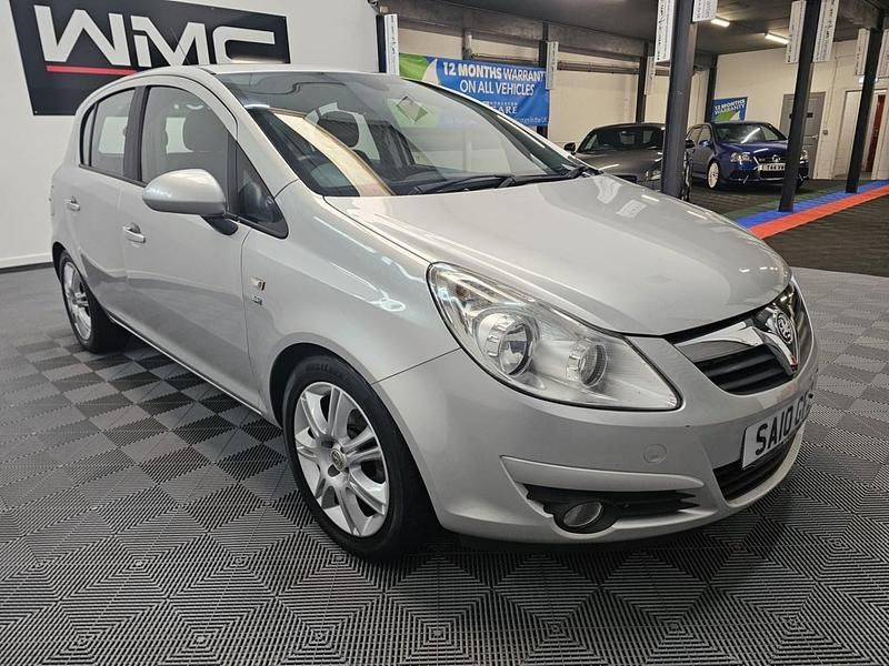 Używany Vauxhall Corsa 100 KM (73 kW) 2010 Srebrny Hatchback