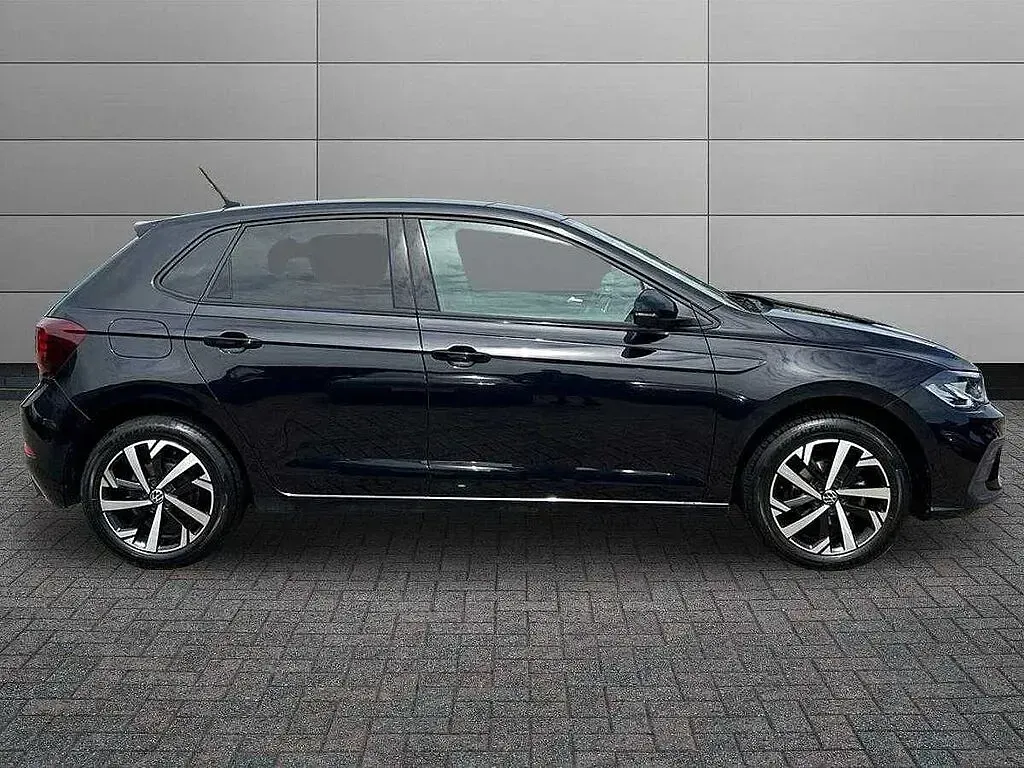 Used VW Polo Match 95 HP (69 kW) 2025 Black Hatchback
