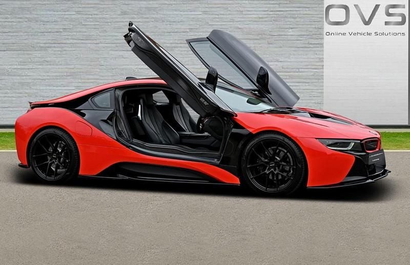 Used BMW i8 Performance 2015 Red black Coupe