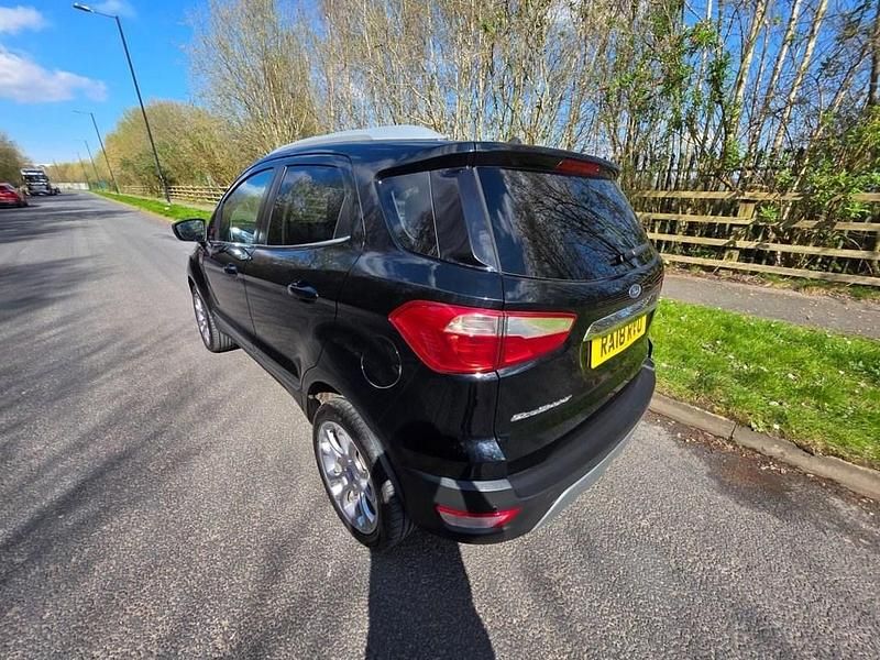 Used Ford Ecosport Titanium 125 HP (91 kW) 2018 Black SUV