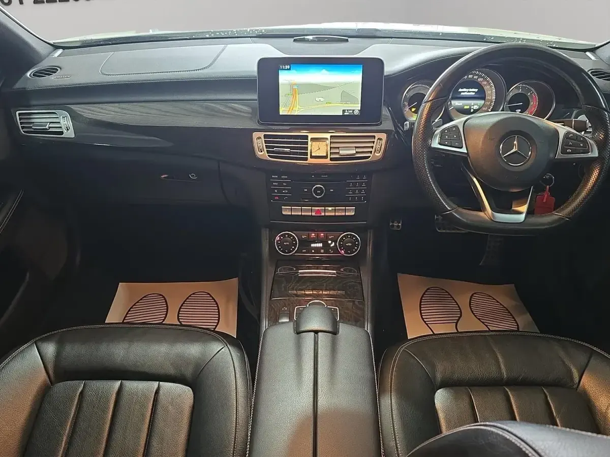 Begagnad Mercedes CLS220 AMG Line Premium 2016 Vit Sportkupé