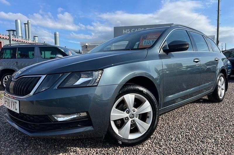 Used Skoda Octavia SE Technology 115 HP (84 kW) 2018 Grey Estate