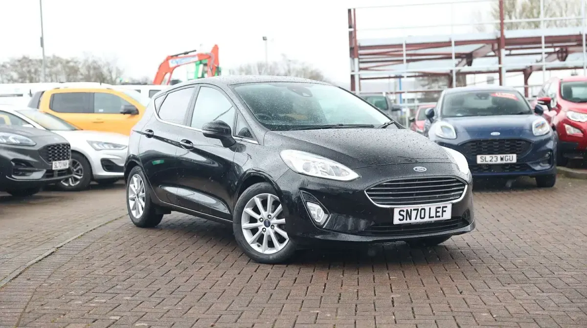 Used Ford Fiesta Titanium 2020 Black Hatchback
