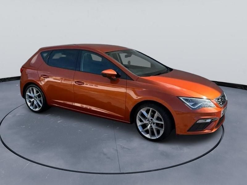 Used Seat Leon FR 2018 Orange Hatchback