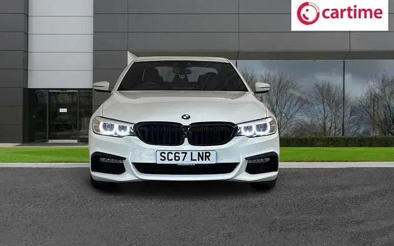 Used BMW 520 M Sport 190 HP (139 kW) 2018 White Sedan