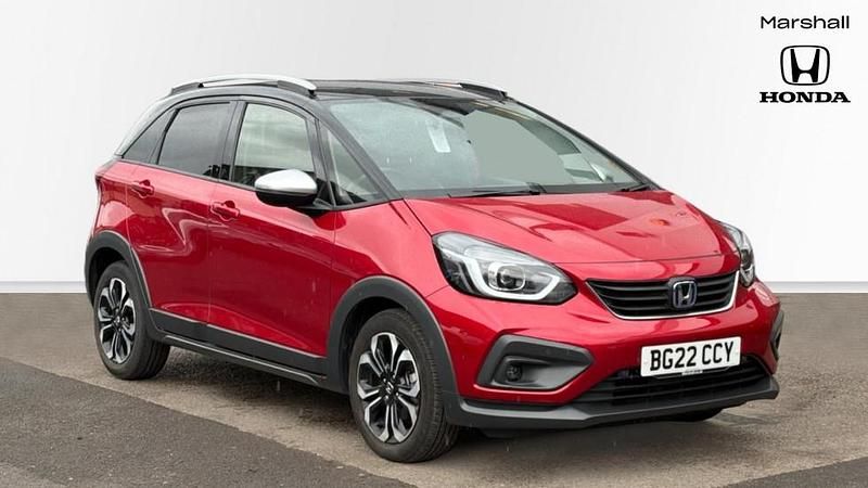 Used Honda Jazz Hybrid 109 HP (80 kW) 2022 Red Hatchback