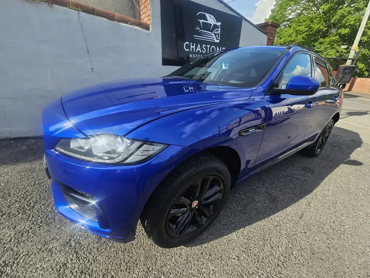 Used Jaguar F-Pace R-Sport 180 HP (132 kW) 2020 Blue SUV