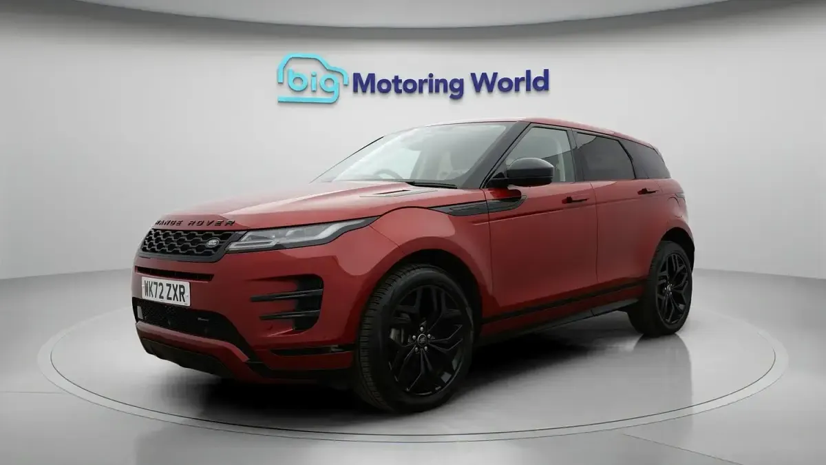 Used Land Rover Range Rover evoque HSE Dynamic 309 HP (227 kW) 2023 Red SUV