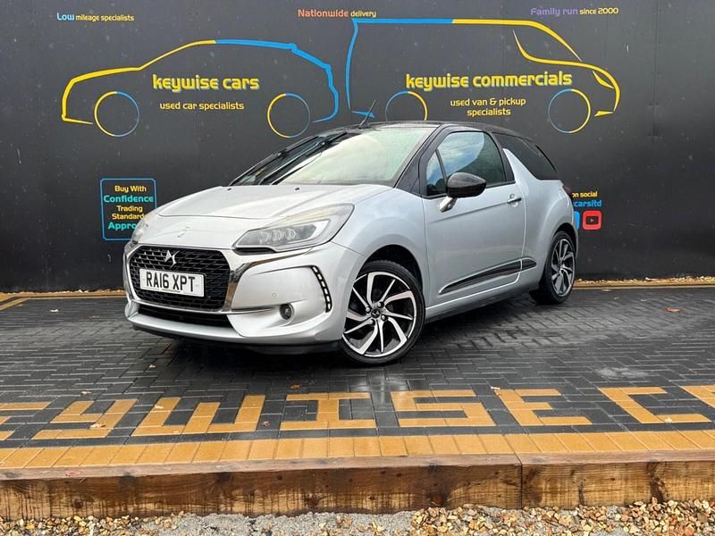 Silver Used 2016 DS Automobiles DS3 Cabriolet Prestige Cabriolet | £5,990 (Fair price) - Image 1/3
