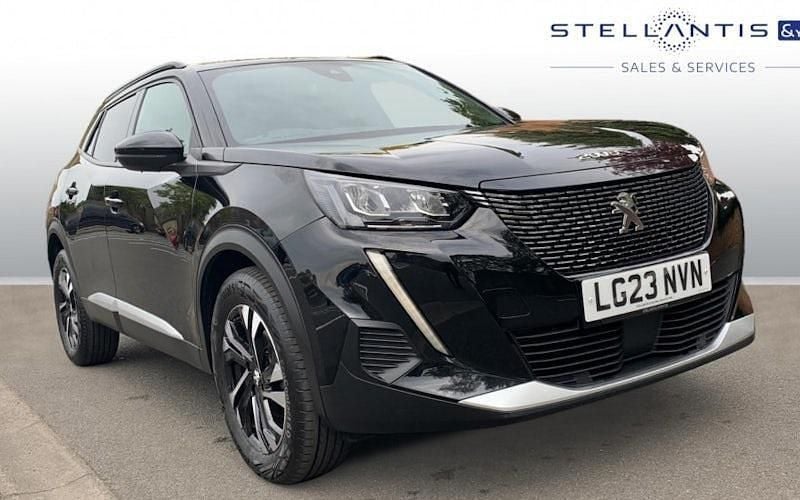 Black Used 2023 Peugeot 2008 Allure+ SUV | £16,732 (Fair price) - Image 1/4