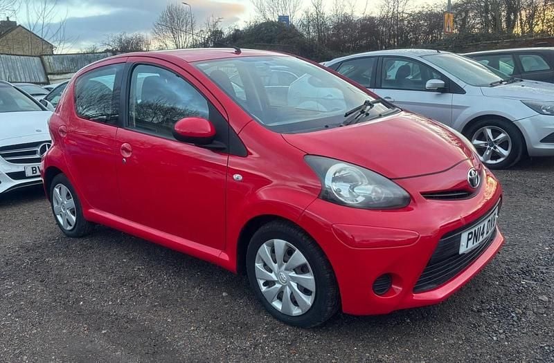 Used Toyota Aygo 2014 Red Hatchback