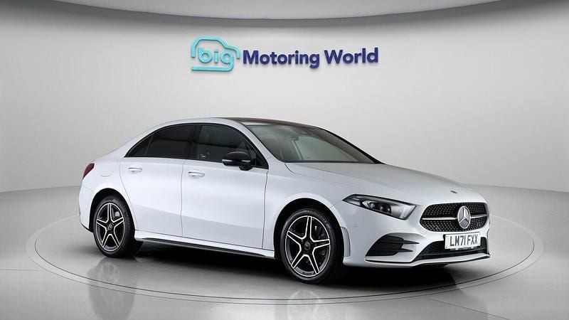 White Used 2021 Mercedes A250 AMG line Sedan | £20,900 (A bit pricey) - Image 1/4