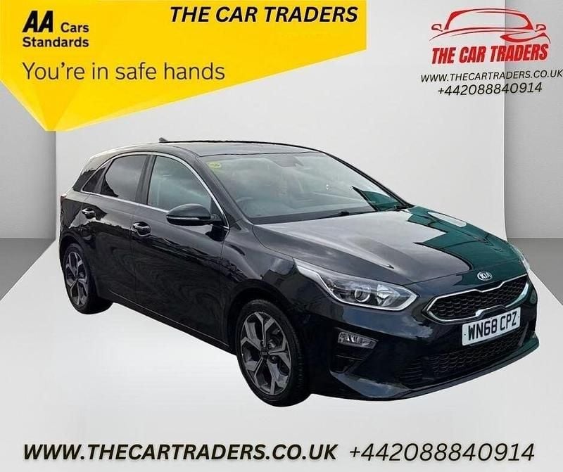 Black Used 2018 Kia Ceed Hatchback | £10,988 (Good price) - Image 1/4