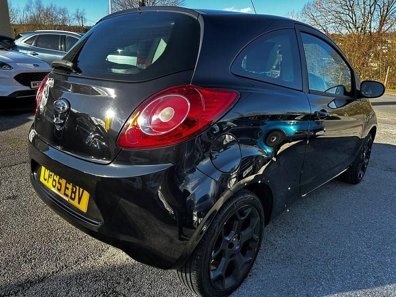 Used Ford Ka Zetec 2015 Black Hatchback