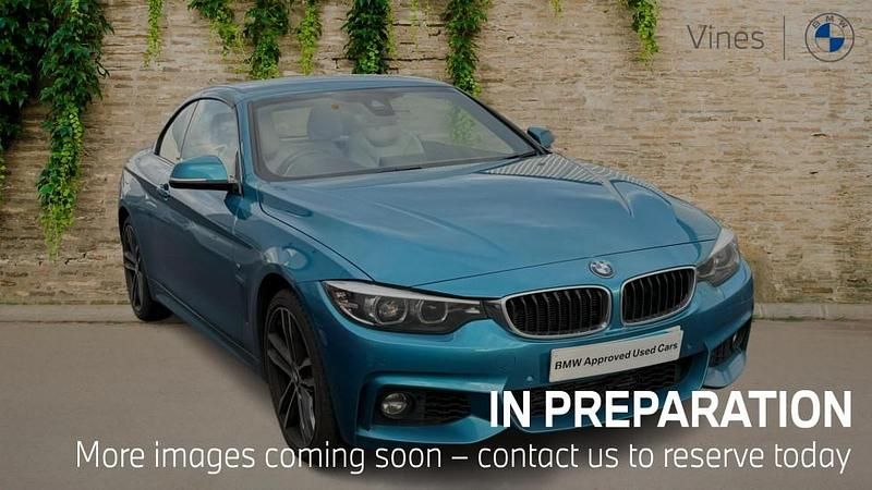 Blue Used 2018 BMW 435 M Sport Cabriolet | £17,897 (A bit pricey) - Image 1/4