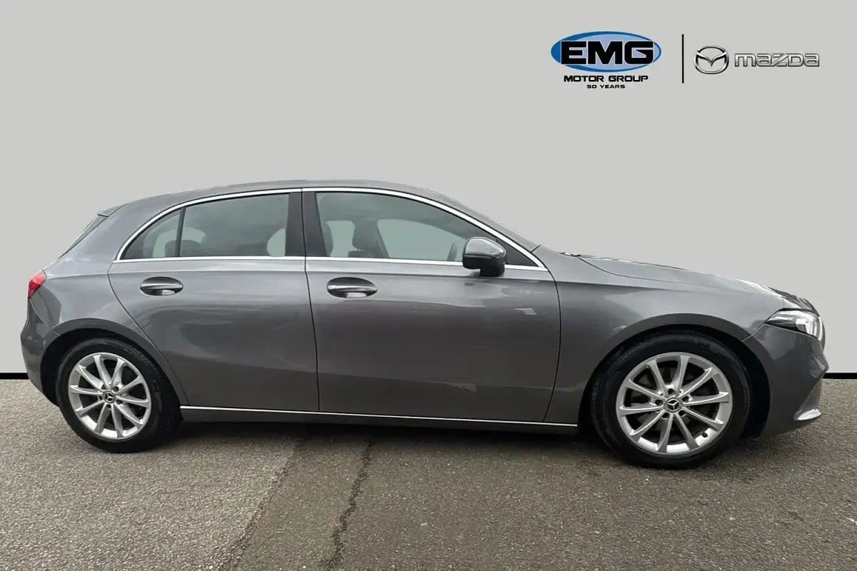 Begagnad Mercedes A200 150 HK (110 kW) 2020 Grå Halvkombi
