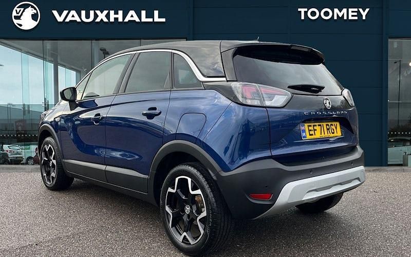 Used Vauxhall Crossland Elite 131 HP (96 kW) 2021 Blue SUV
