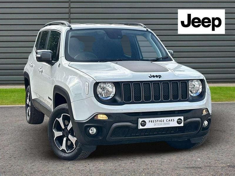 White Used 2022 Jeep Renegade Trailhawk SUV | £21,491 (A bit pricey) - Image 1/4