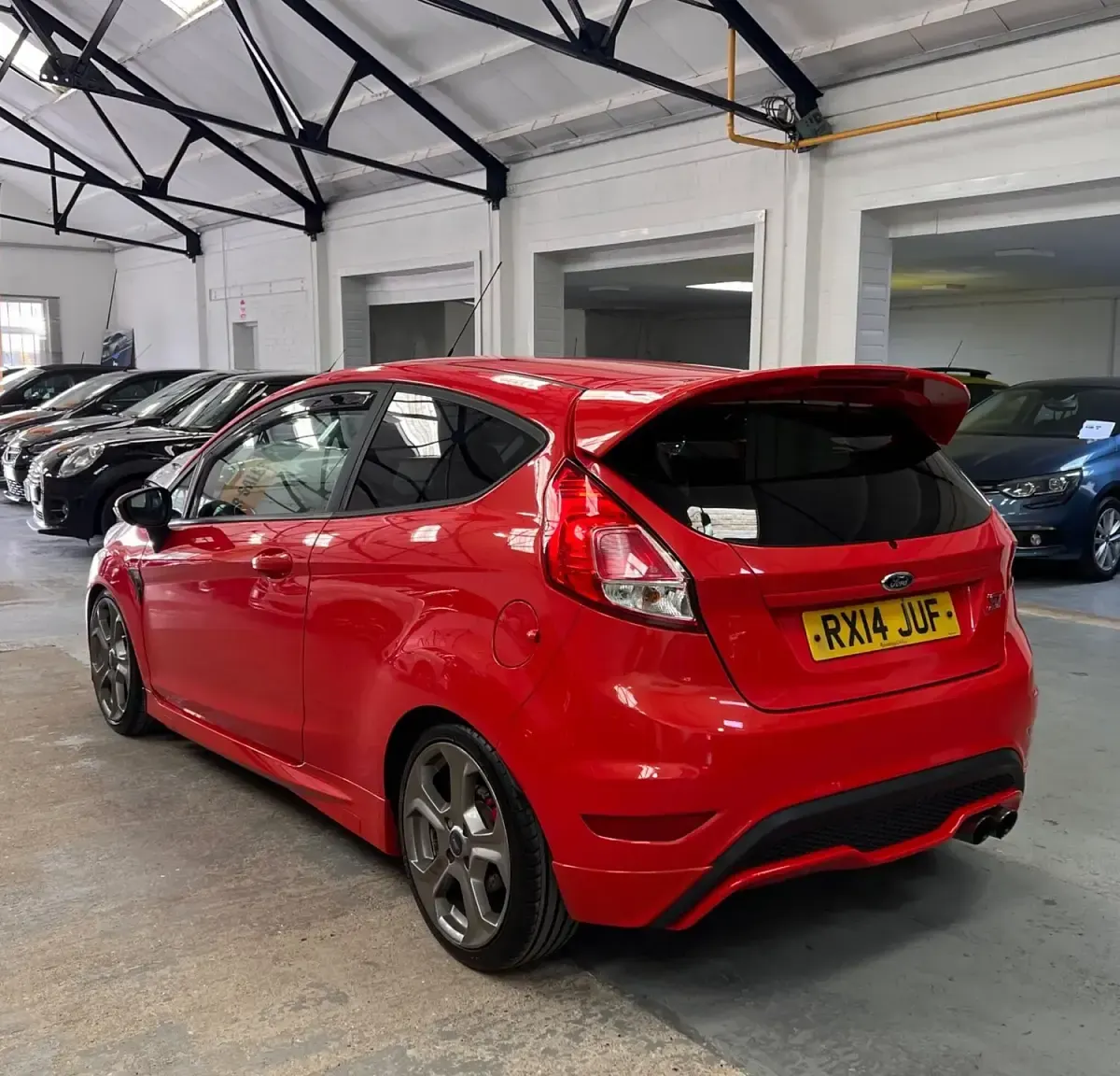 Used Ford Fiesta ST 179 HP (131 kW) 2014 Orange Hatchback