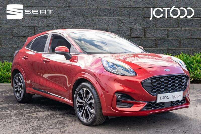 Red Used 2020 Ford Puma ST-Line SUV | £14,687 (Fair price) - Image 1/4