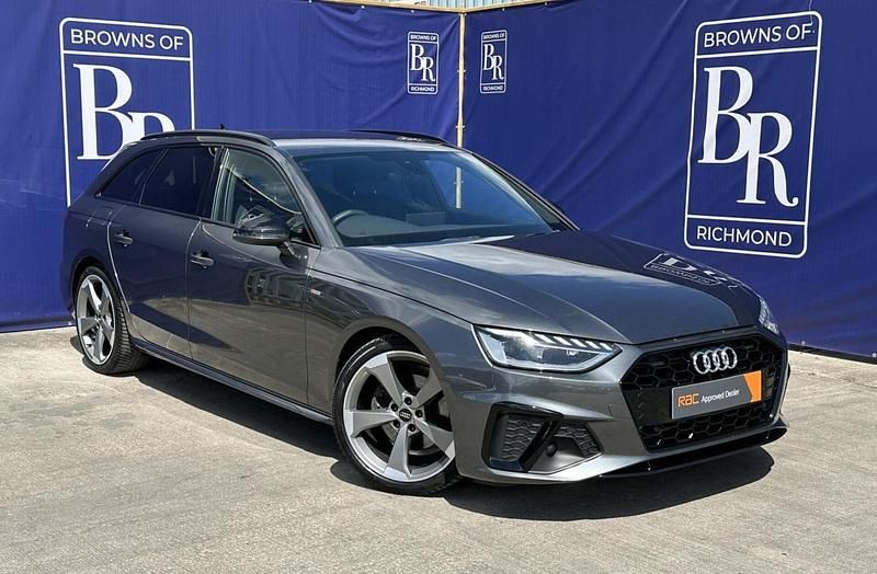 Grey Used 2020 Audi A4 Black Edition Estate | £21,299 (Fair price) - Image 1/3