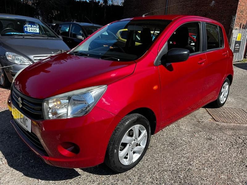 Used Suzuki Celerio SZ3 68 HP (50 kW) 2017 Red Hatchback