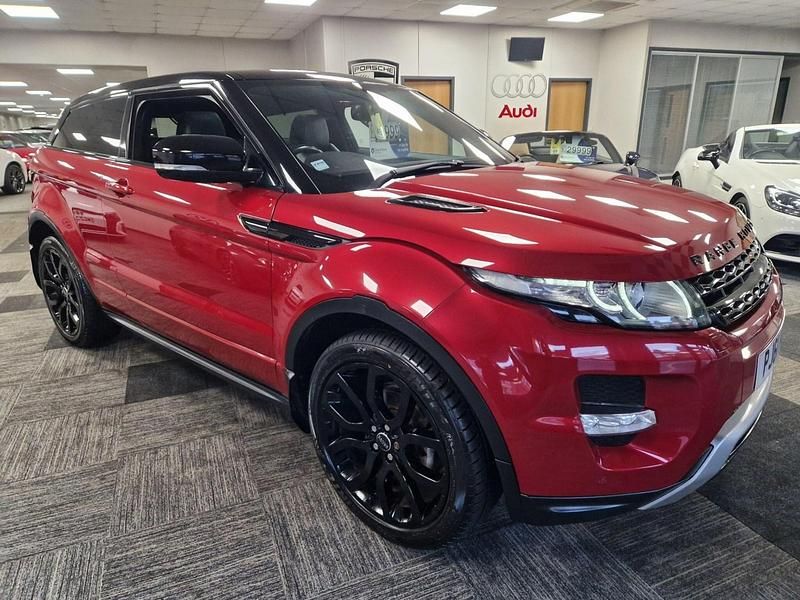 Used Land Rover Range Rover evoque Dynamic 2012 Red SUV