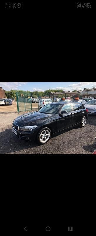 Black Used 2017 BMW 118 Hatchback | £4,995 (Good price) - Image 1/4