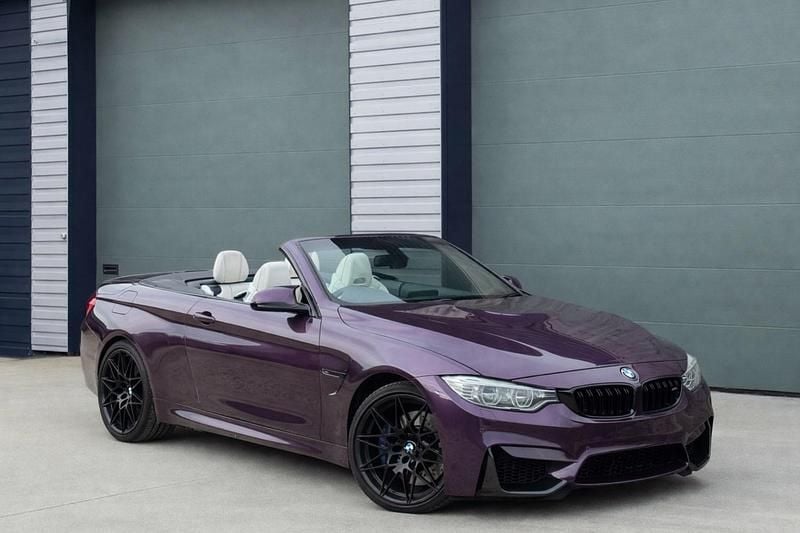 Used BMW M4 Cabriolet Competition Edition 2017 Purple Cabriolet